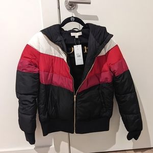 New Spiritual Gangster Pink Puffy Jacket - Small